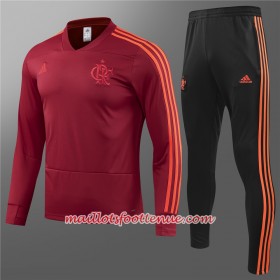 Flamengo Ensemble Sweat d'entrainement Rouge 2018/2019